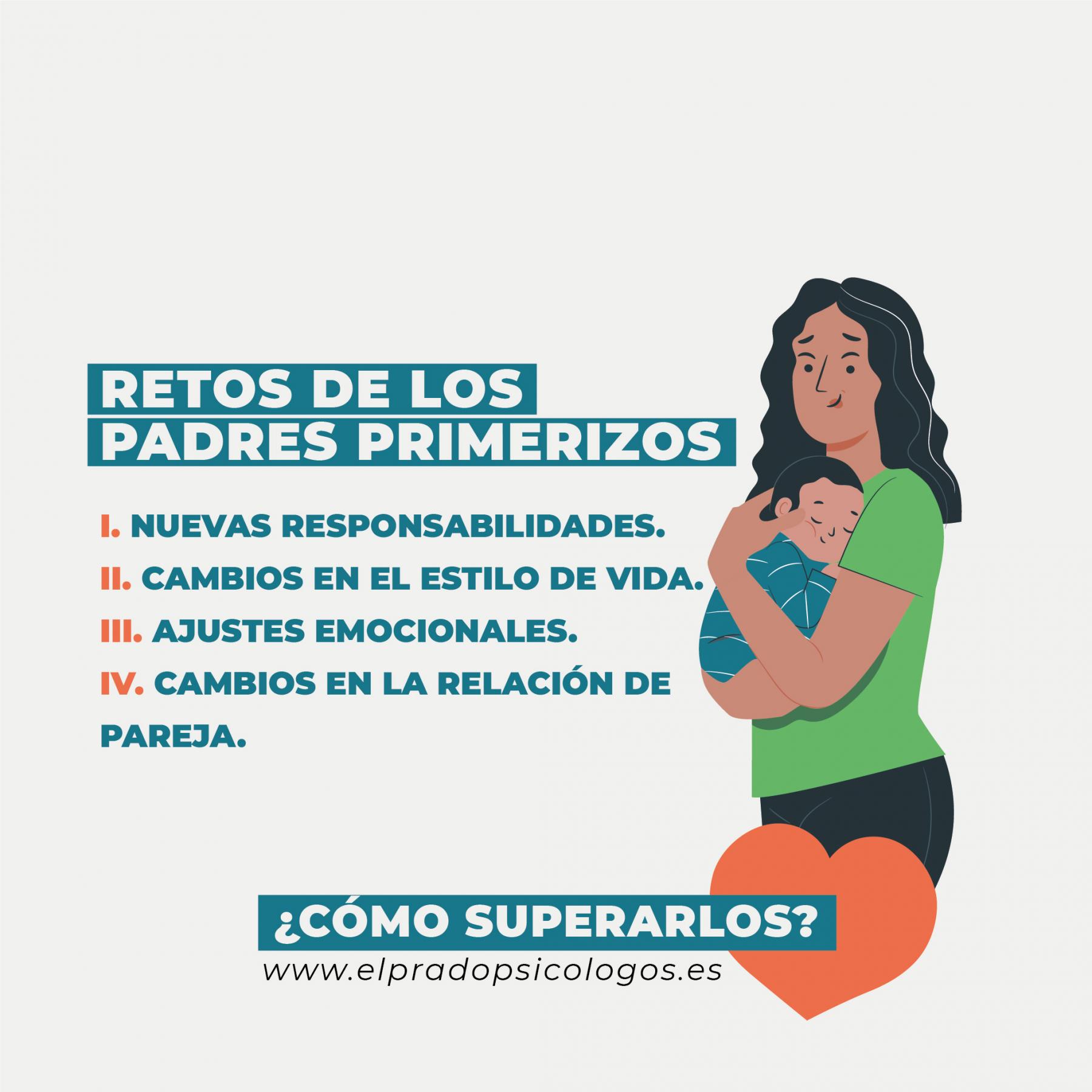 retos de los padres primerizos